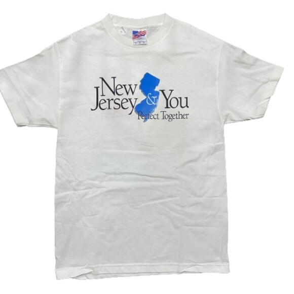 Murina Other - Vintage New Jersey State Pride NWOT White T-Shirt Men's Size Medium